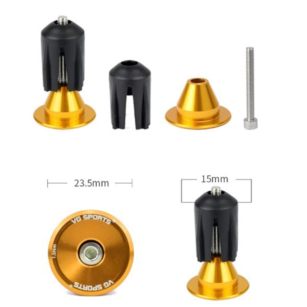 Embouts de Poignées de Guidon en Aluminium Premium - 1 Paire