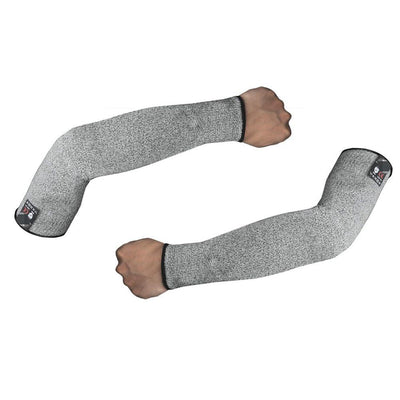 1 Pair of Durable Cut-Resistant Arm Sleeves for Men - Comfortable Protection for Work and Gardening - Korvel