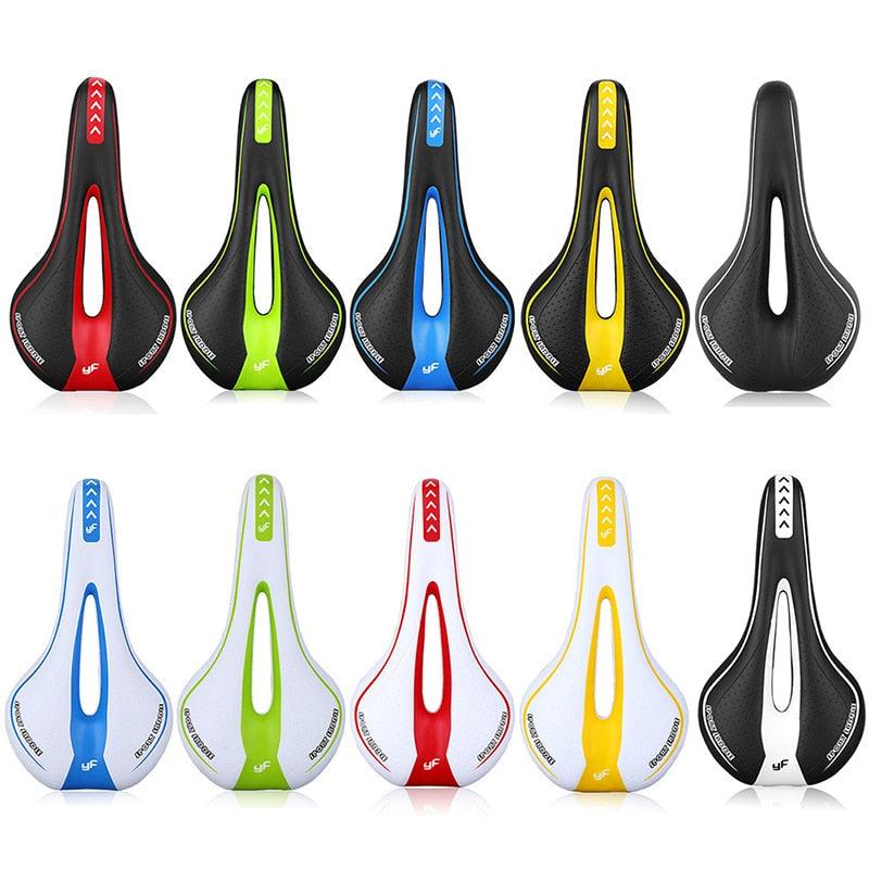 Selle de vélo en gel confort pour VTT et vélos de route