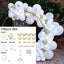 Pink Purple Chrome Rose Gold Balloon Garland Kit