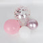 Pink Purple Chrome Rose Gold Balloon Garland Kit