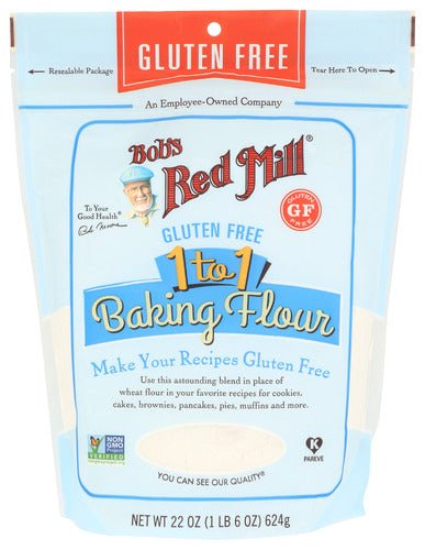 Bob's Red Mill Gluten-Free 1-to-1 Baking Flour, 22 oz - Korvel