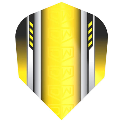 Dart World Premium Yellow Standard Flight Sets - 3 Pack - Korvel