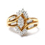 Anillo de Compromiso de Diamante Bicolor de 10K - 1/2 Cttw, Talla 7
