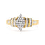 Anillo de Compromiso en Oro Amarillo de 10K con Diamante en Forma de Pera de 1/2 Cttw - Talla 7