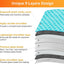 Cozy 10 Lbs Weighted Blanket for Kids - 48'' x 72'' with Removable Cover - Korvel