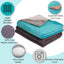 Cozy 10 Lbs Weighted Blanket for Kids - 48'' x 72'' with Removable Cover - Korvel