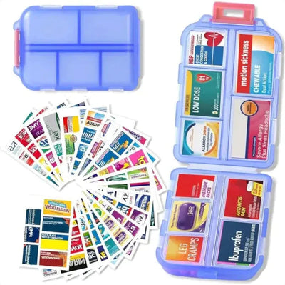 10 Grids Pill Organize Storage - Korvel