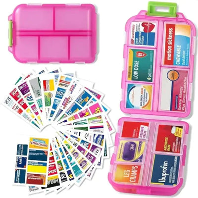 10 Grids Pill Organize Storage - Korvel