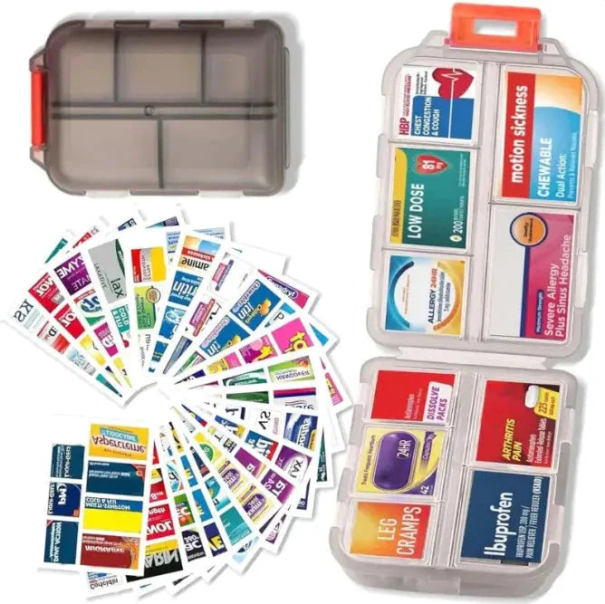 10 Grids Pill Organize Storage - Korvel