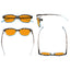 Paquete de 10 Gafas de Lectura con Lentes Naranjas y Bloqueo de Luz Azul Estilo Gato