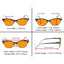 Paquete de 10 Gafas de Lectura con Lentes Naranjas y Bloqueo de Luz Azul Estilo Gato