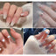 10 PCS Nail Tips Clip for Quick Poly Builder Gel Extensions
