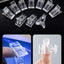 10 PCS Nail Tips Clip for Quick Poly Builder Gel Extensions