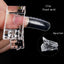 10 PCS Nail Tips Clip for Quick Poly Builder Gel Extensions