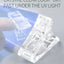 10 PCS Nail Tips Clip for Quick Poly Builder Gel Extensions