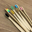Eco-Friendly Bamboo Toothbrush Set - 10 Pack