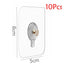 10 Pcs Non-Marking Strong Adhesive Wall Hooks