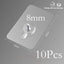 10 Pcs Non-Marking Strong Adhesive Wall Hooks