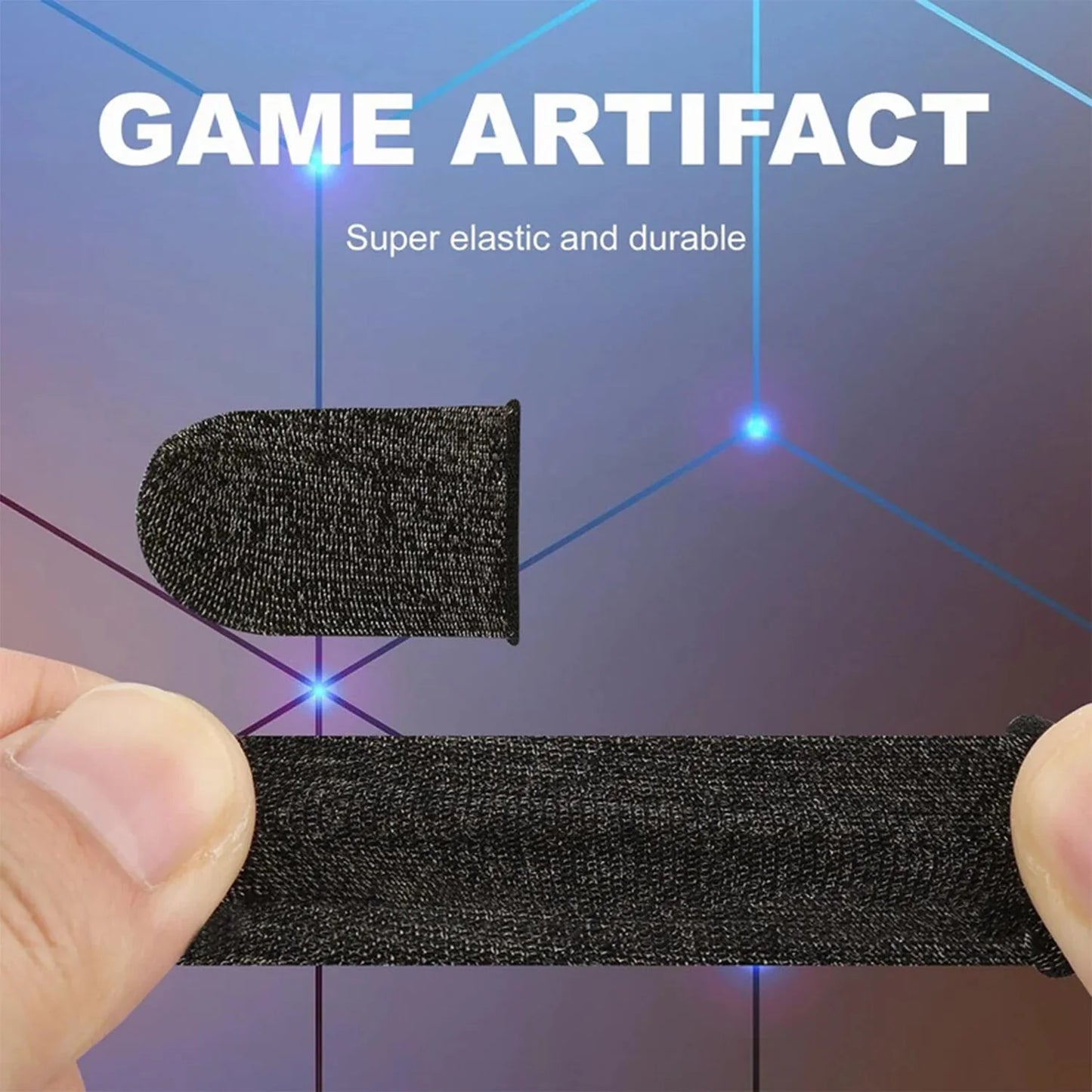 10 Pcs Premium Gaming Finger Sleeves for Mobile Controllers