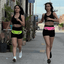 Water-Resistant Sport Waist Pack with Reflective Strip