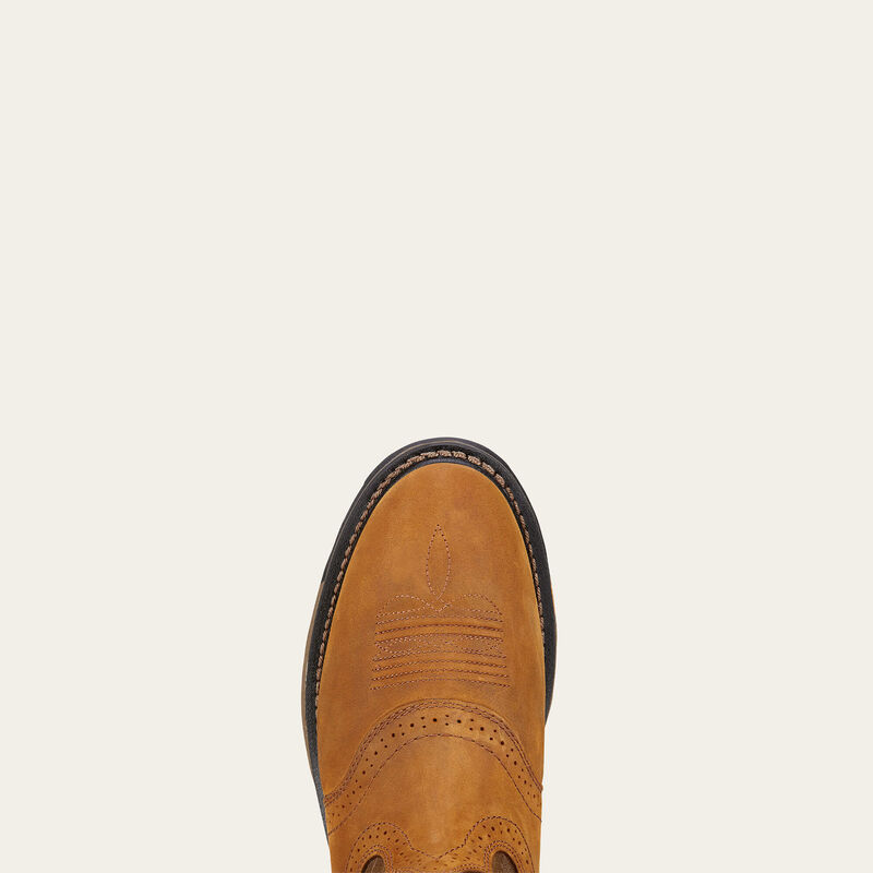 Ariat Men's Workhog Round Toe Boots - Durable Comfort - Korvel