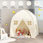 Tienda de Castillo para Niños Portátil Interior - Blanca