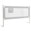 69.5 Inches Toddler Bedrail with Anti-Collision Cotton - Gray
