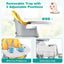 Chaise haute convertible 6-en-1 pour bébé - Jaune