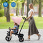 4-in-1 Baby Tricycle Toddler Trike - Pink
