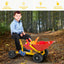 Dumper à sable pour enfants de 8 pouces - Rouge