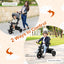 4-in-1 Baby Tricycle Toddler Trike - Gray