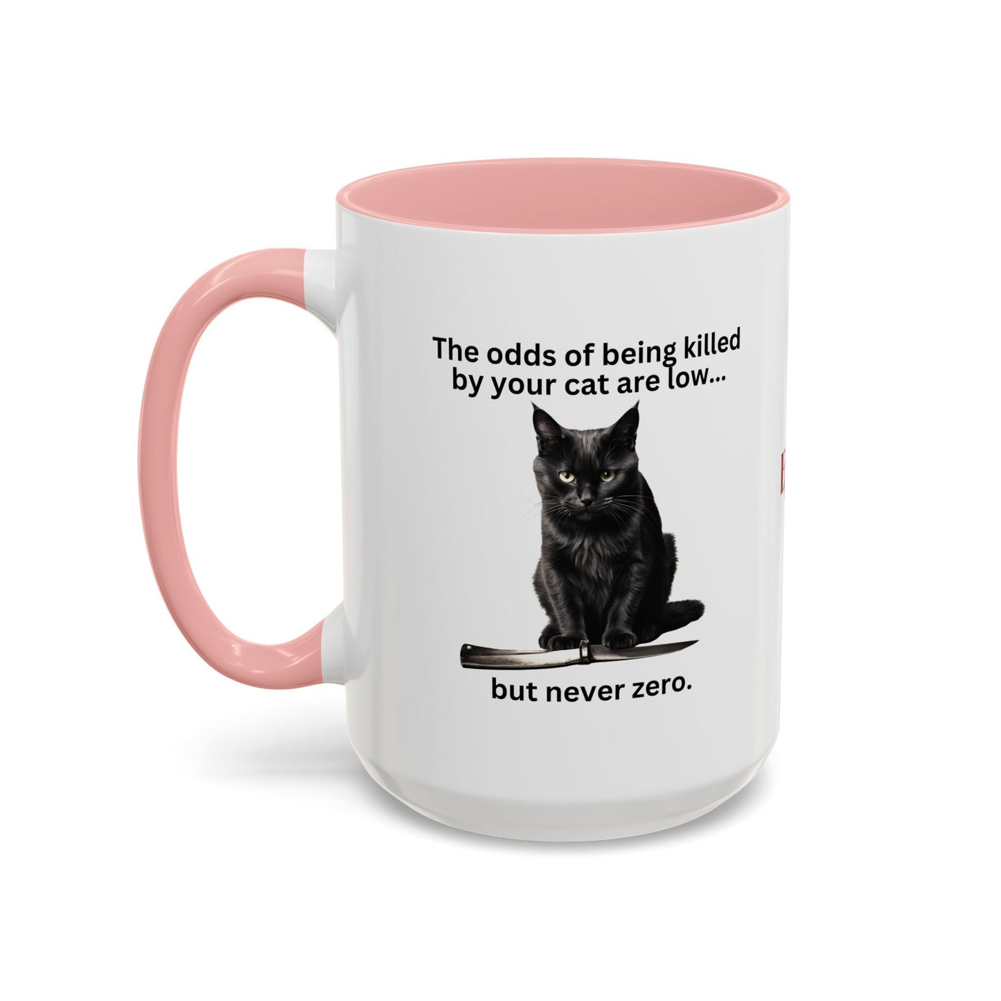 Charming Cat-Themed Accent Coffee Mug (11oz & 15oz) - Korvel