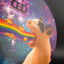 Fuzion Justice - DyeMax - Space Kitty Rainbow Disc Golf Disc