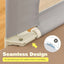 69.5 Inches Toddler Bedrail with Anti-Collision Cotton - Gray