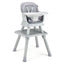 6-in-1 Convertible Baby High Chair - Gray