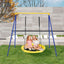 Support de balançoire en acier A-frame extra large et robuste