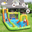 8-in-1 Inflatable Water Slide Bounce House with Splash Pool