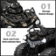 12V Kids Ride On ATV 4 Wheeler with MP3 and Headlights - Black