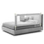 69.5 Inches Toddler Bedrail with Anti-Collision Cotton - Gray