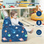 3-in-1 Convertible Kid Sofa Bed - Blue