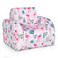 3-in-1 Convertible Kid Sofa Bed - Pink