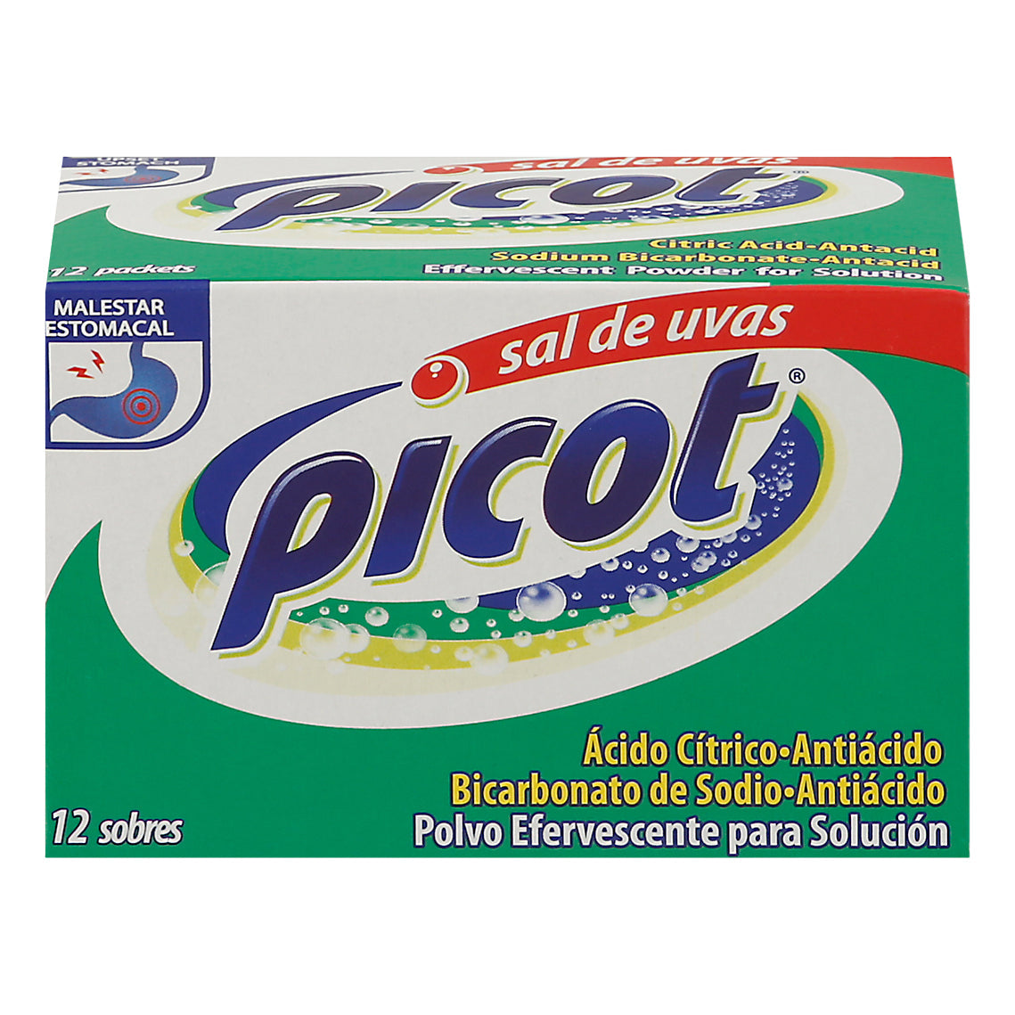 Picot® Sal de Uvas – Poudre Antiacide Effervescente