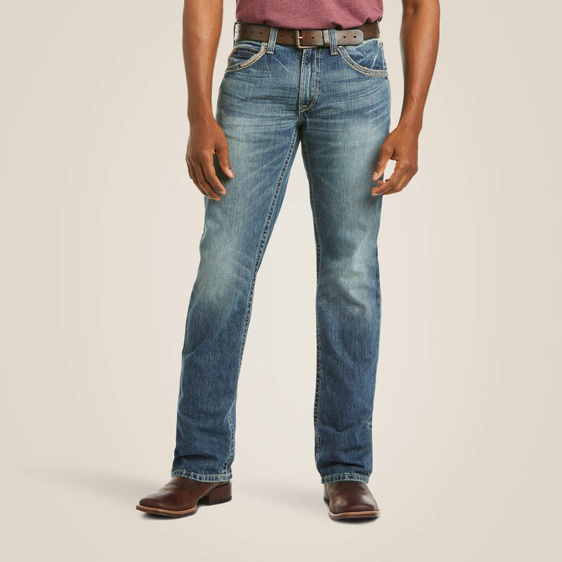 Ariat Men's M5 Gambler Straight Leg Jeans - Comfort & Style - Korvel