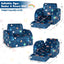 3-in-1 Convertible Kid Sofa Bed - Blue