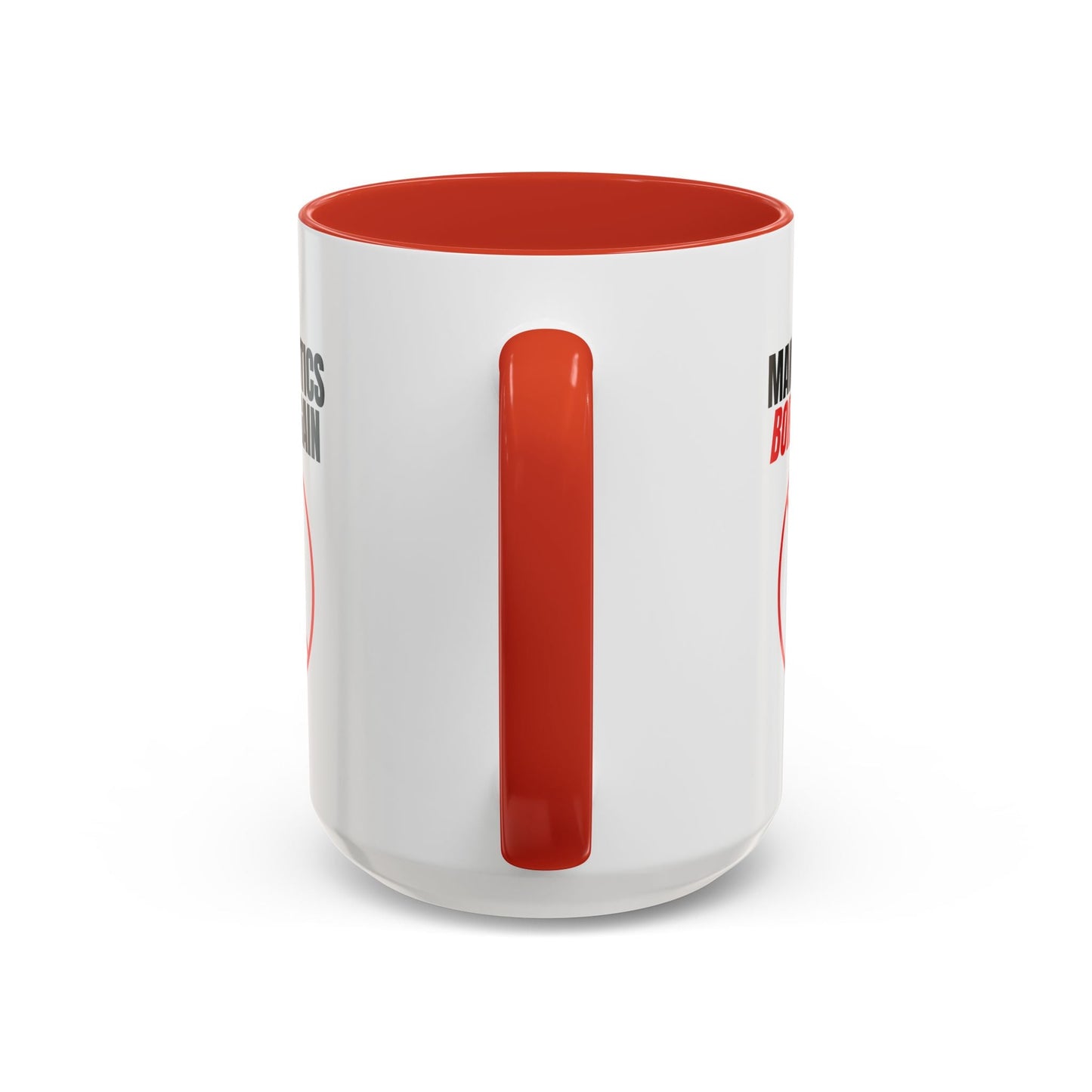 Make Politics Boring Again Parody Mug – Two-Tone Ceramic Coffee Cup