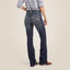 Ariat Women's Mid Rise Boot-Cut Jeans with Unique Pocket Detail - Korvel