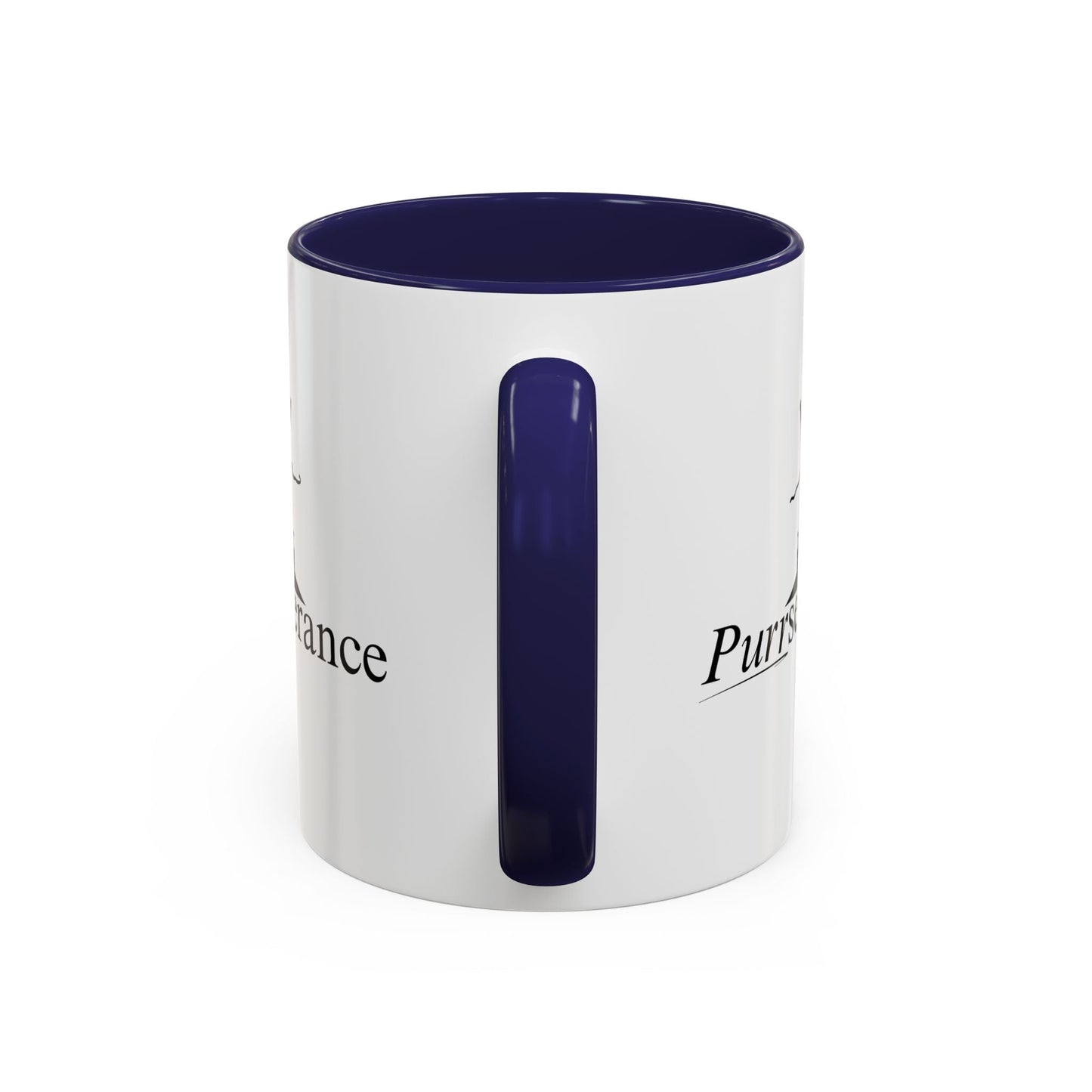Purrseverance Accent Coffee Mug - Stylish & Functional