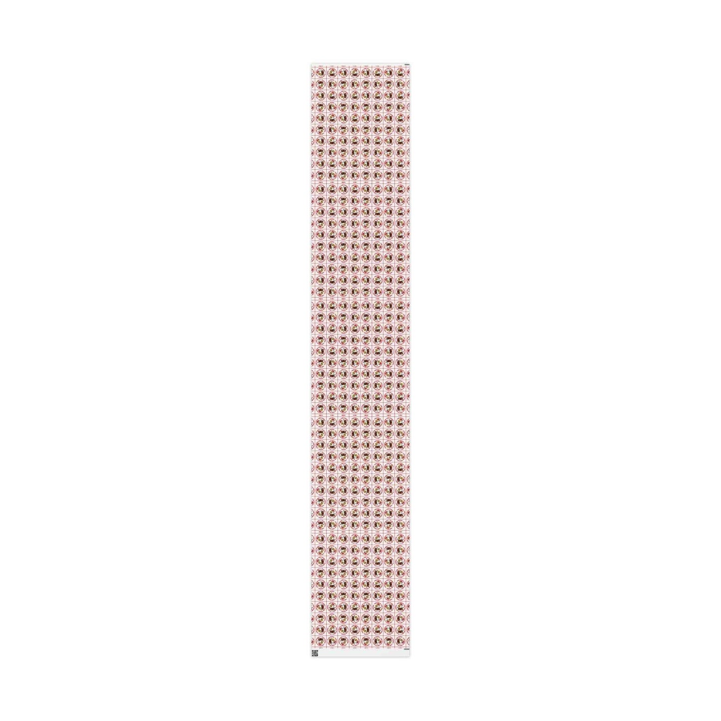 Papier d'emballage parodique de Noël patriotique