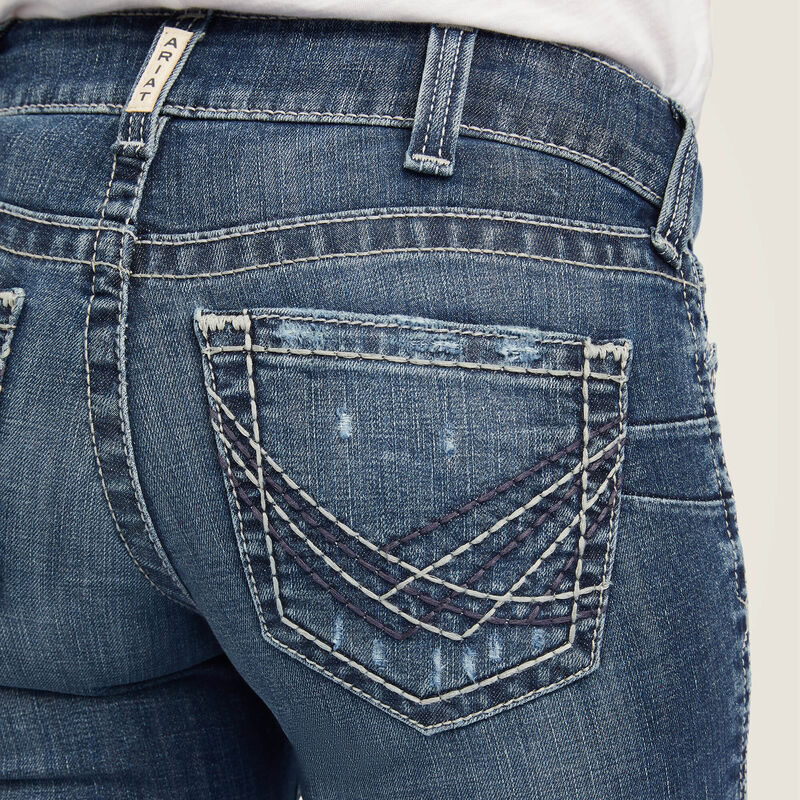 Ariat Women's Mid Rise Boot Cut Jeans - Raquel Style - Korvel